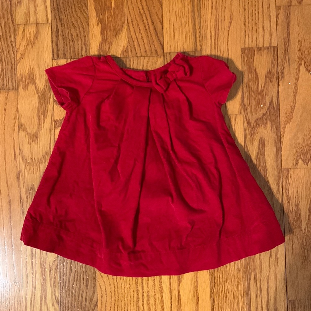 Baby Gap red corduroy dress 3-6 months